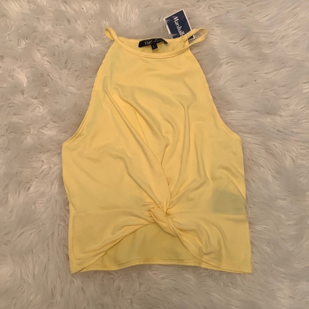 Yellow Tank With Knot